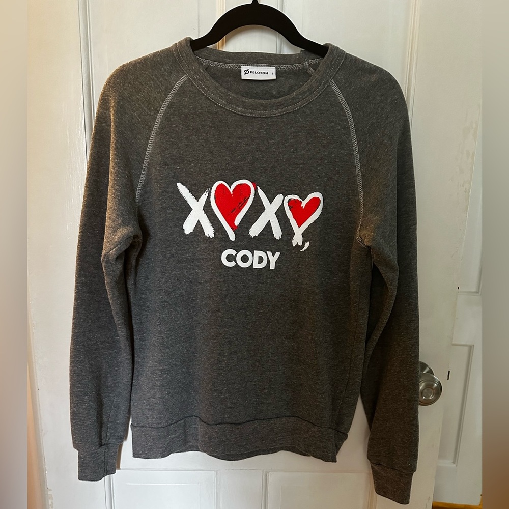 XOXO Cody Peloton Sweatshirt. Like New.